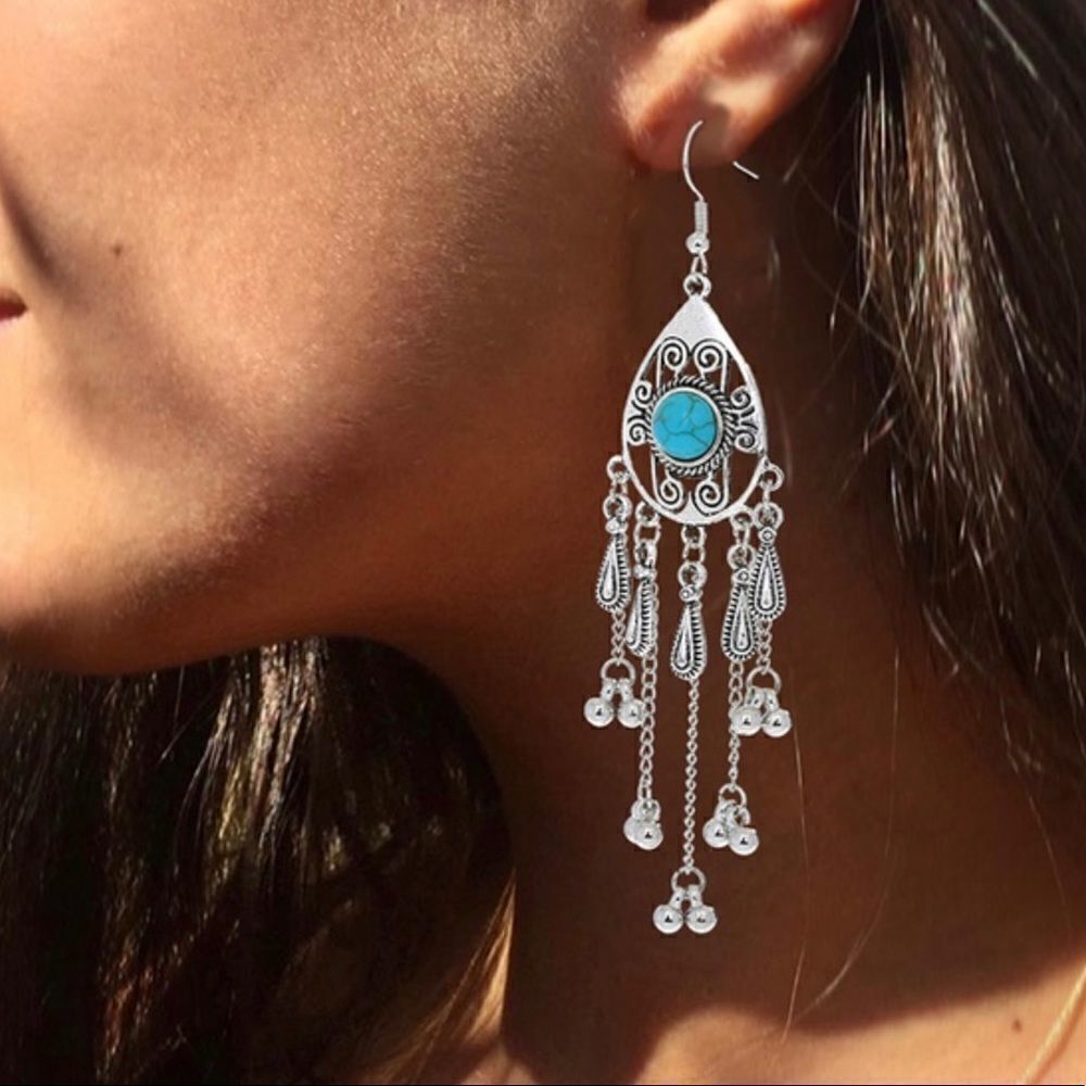 Southwestern Turquoise Earrings NWT